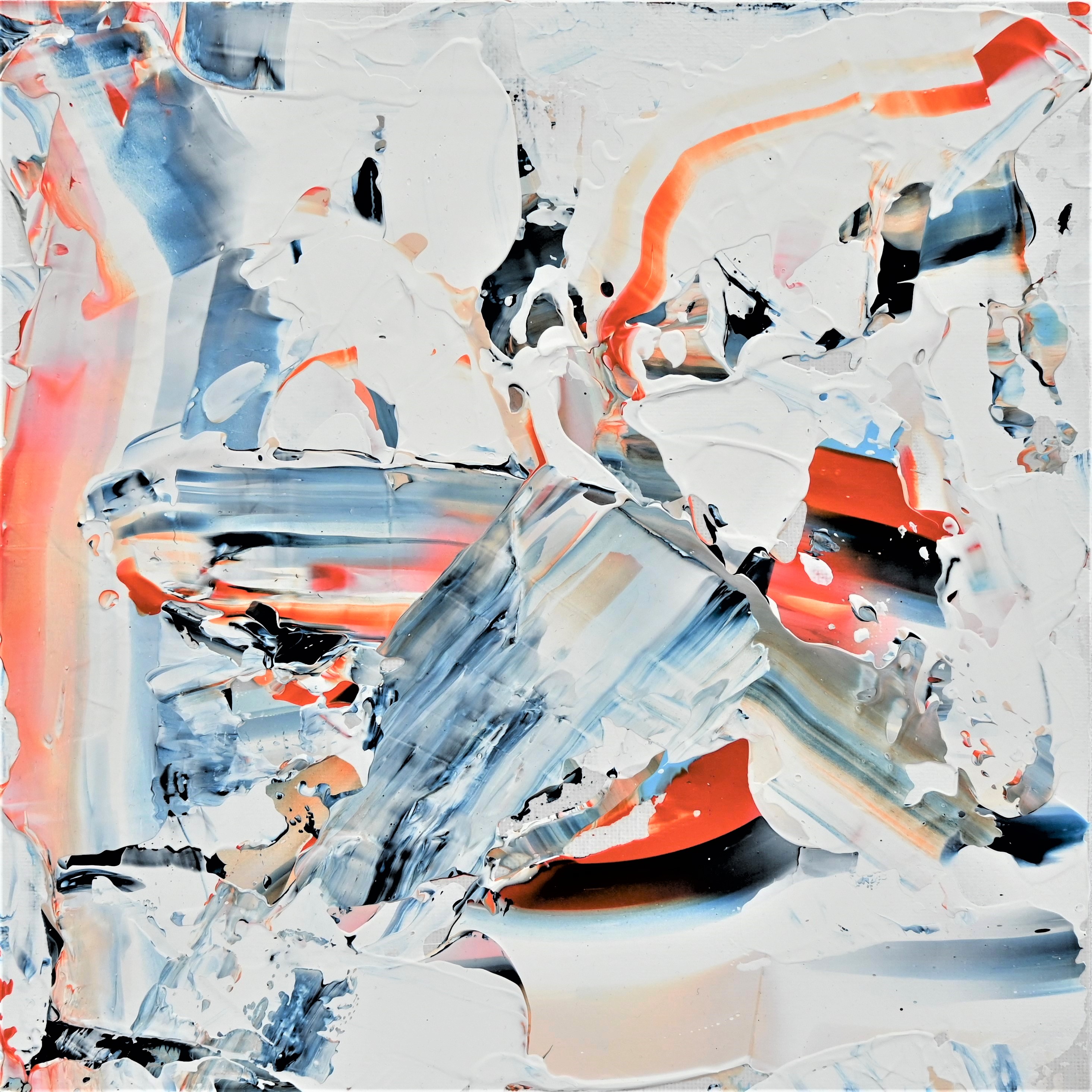 Abstract artwork acrylic