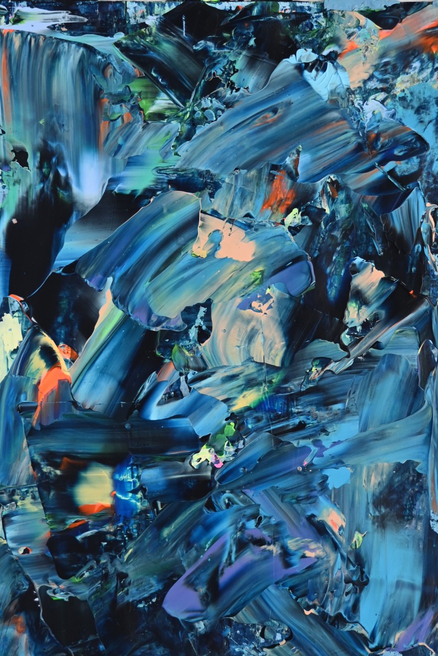 Abstract artwork acrylic