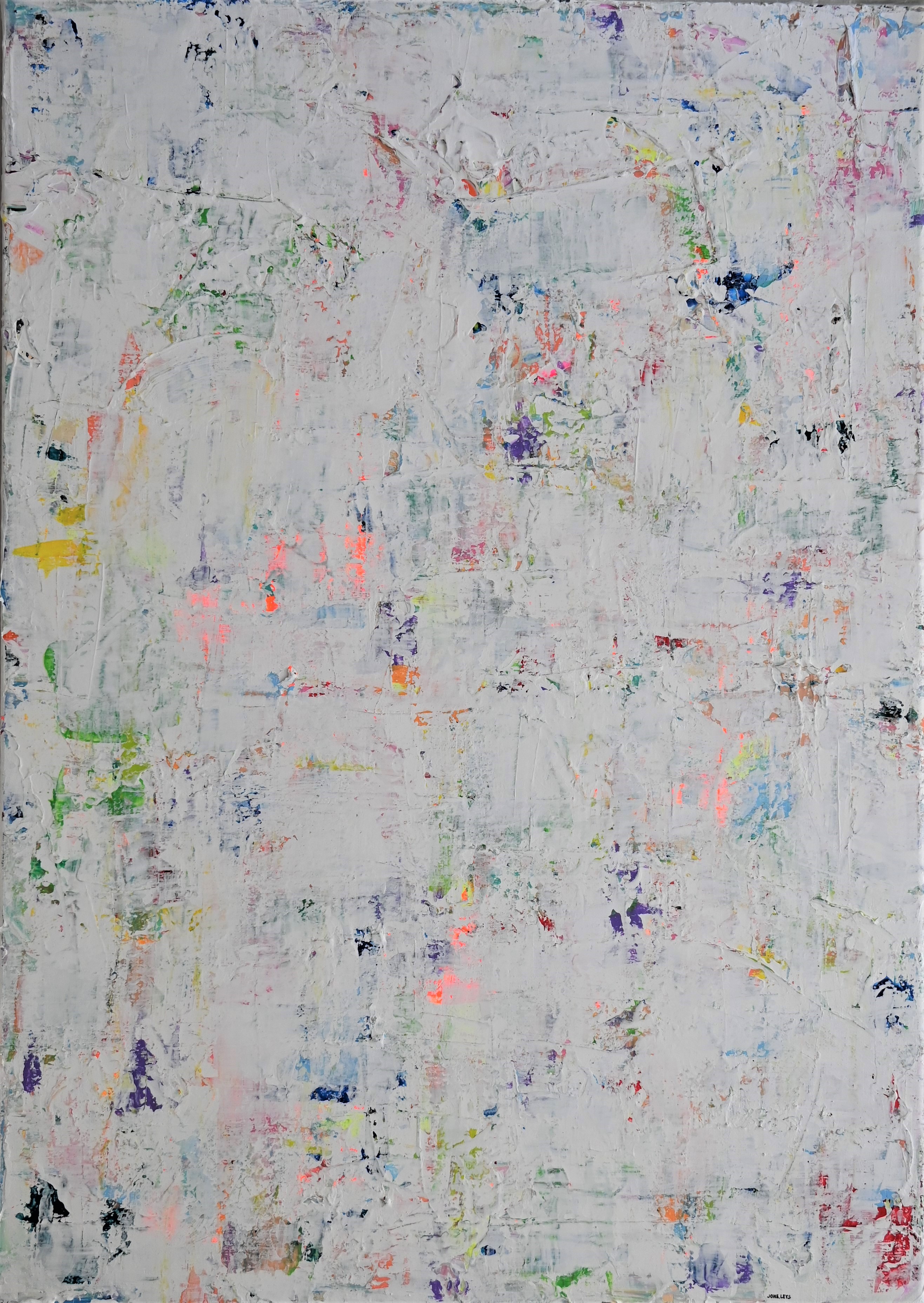 Abstract artwork acrylic