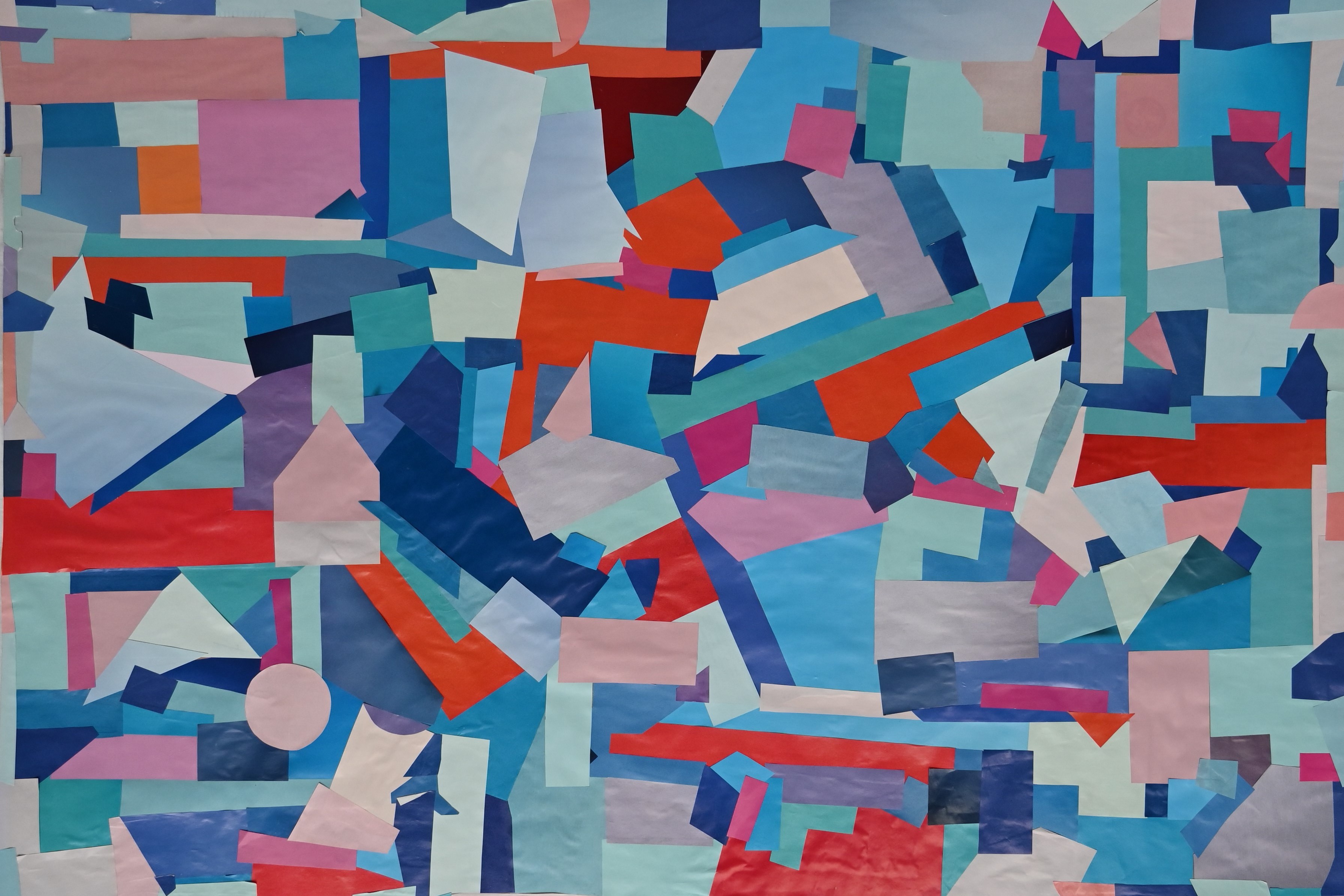 Abstract artwork acrylic