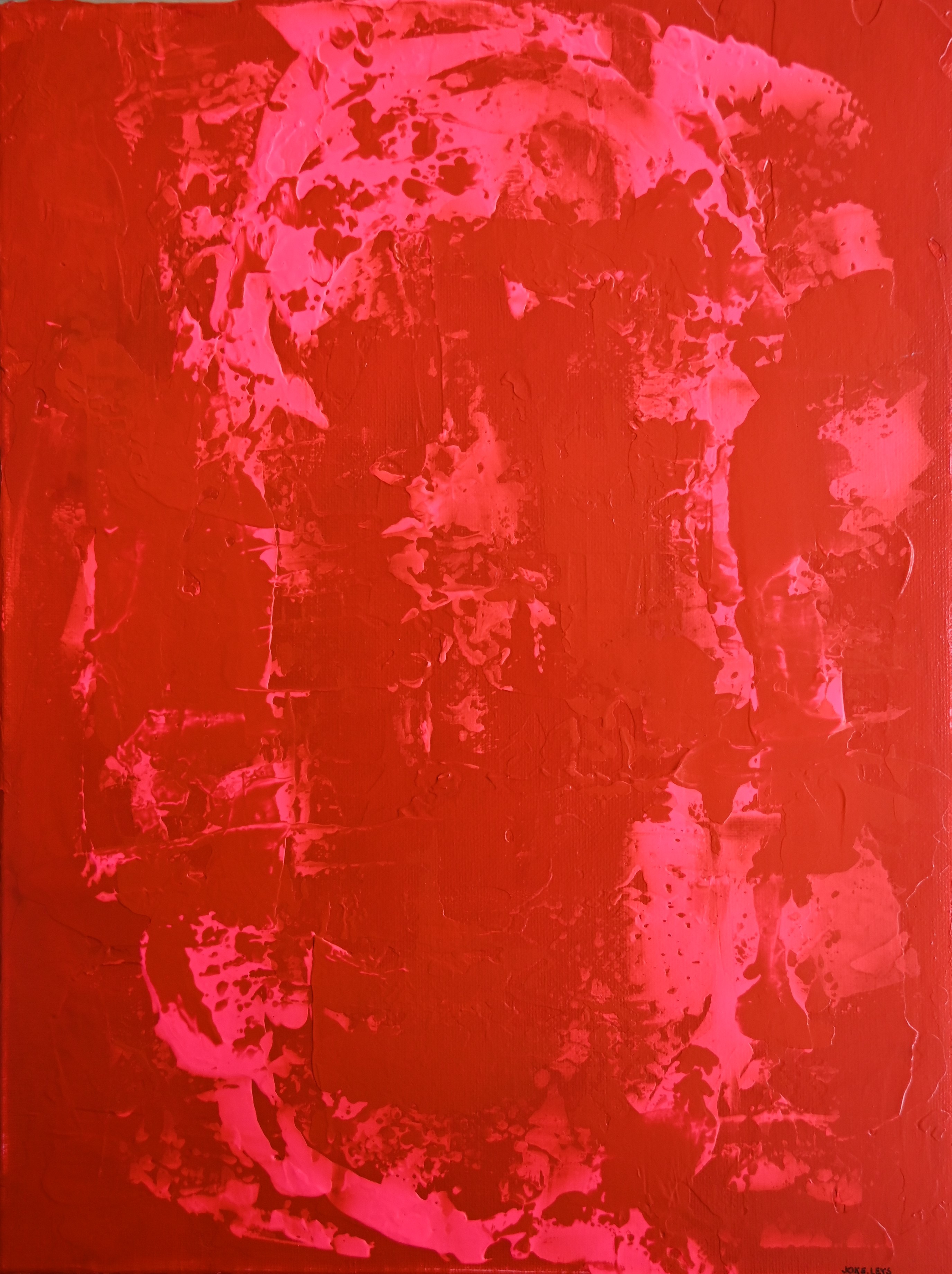 Abstract artwork acrylic