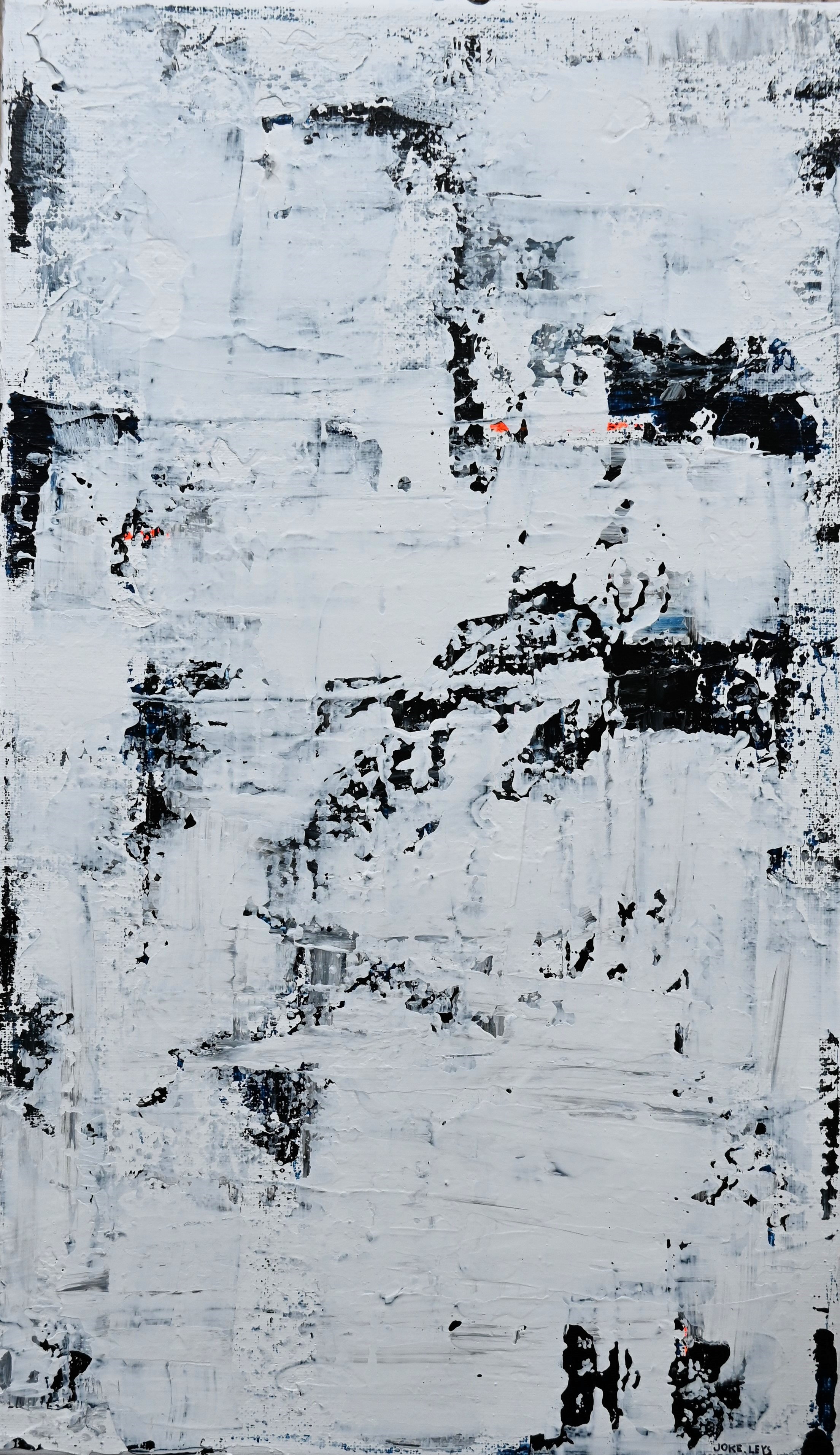 Abstract artwork acrylic