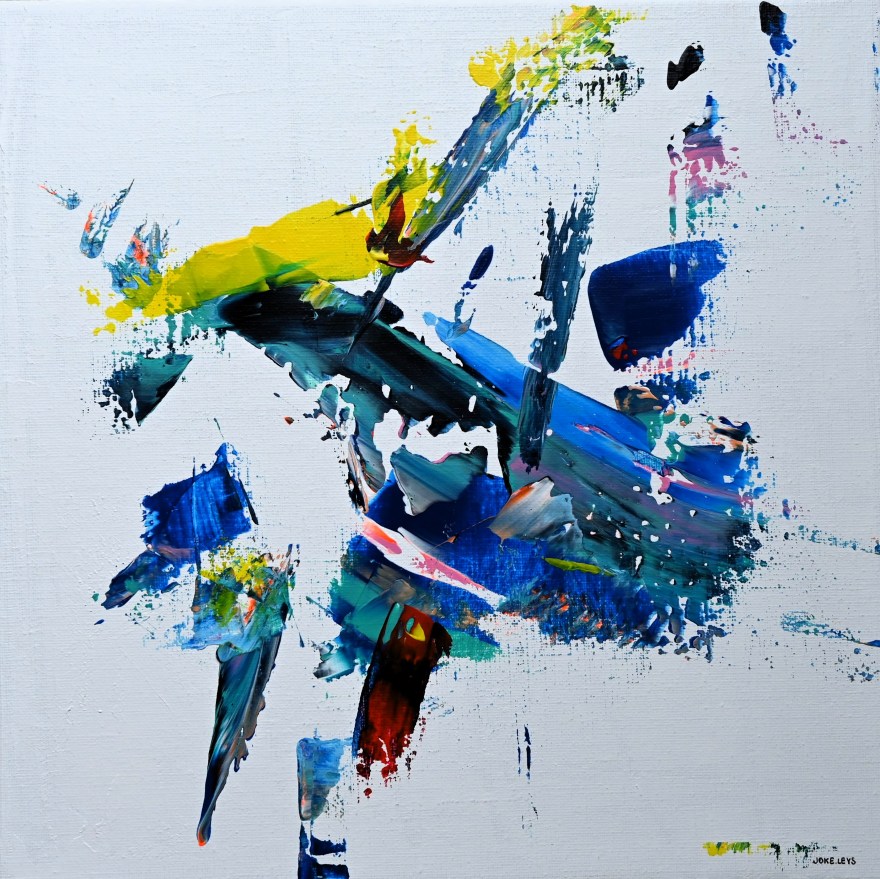 Abstract artwork acrylic