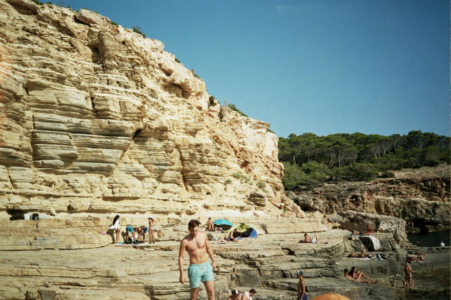 Ibiza 2022 . Analogue photography . Kodak film . Olympus Mju 1