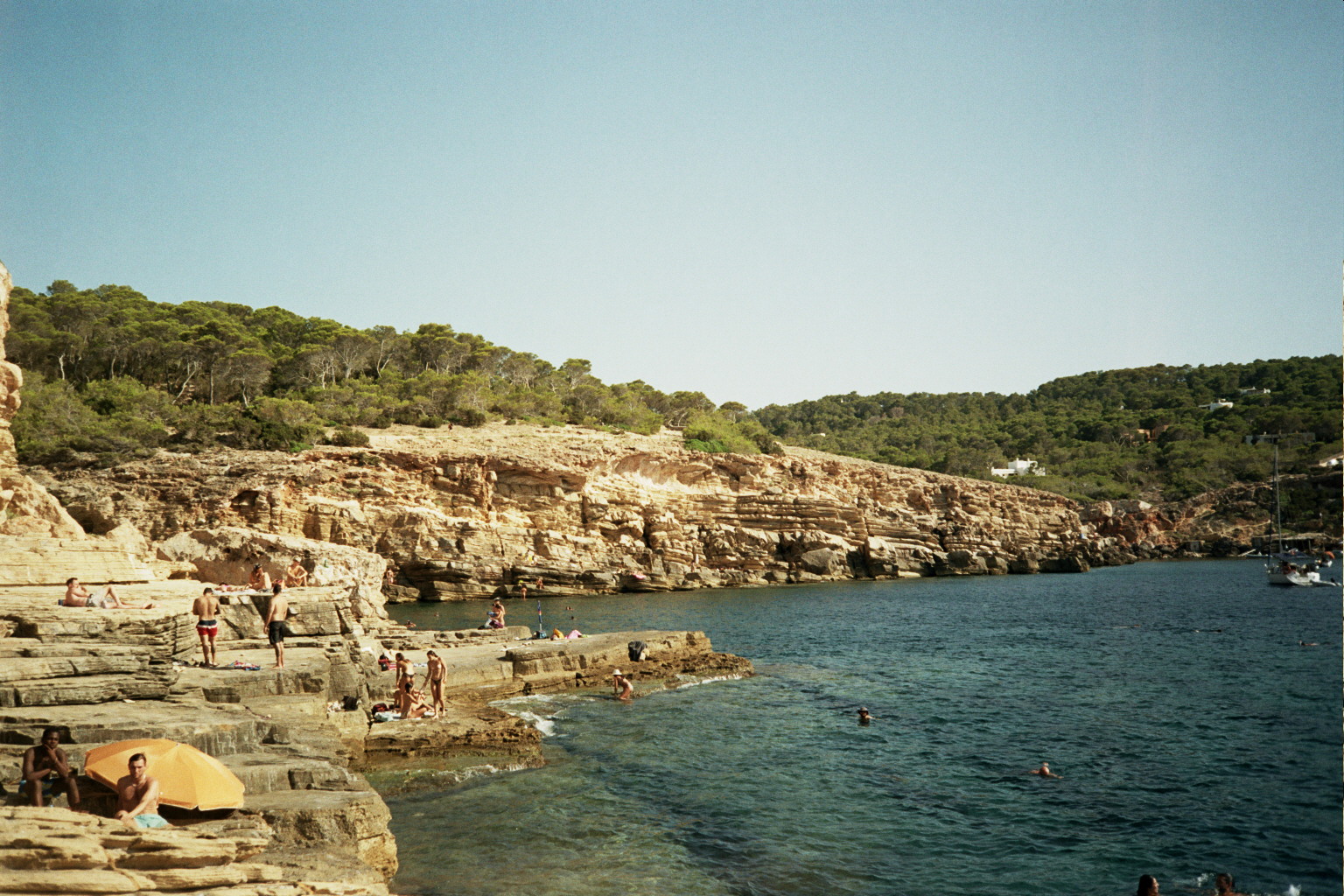 Ibiza 2022 . Analogue photography . Kodak film . Olympus Mju 1
