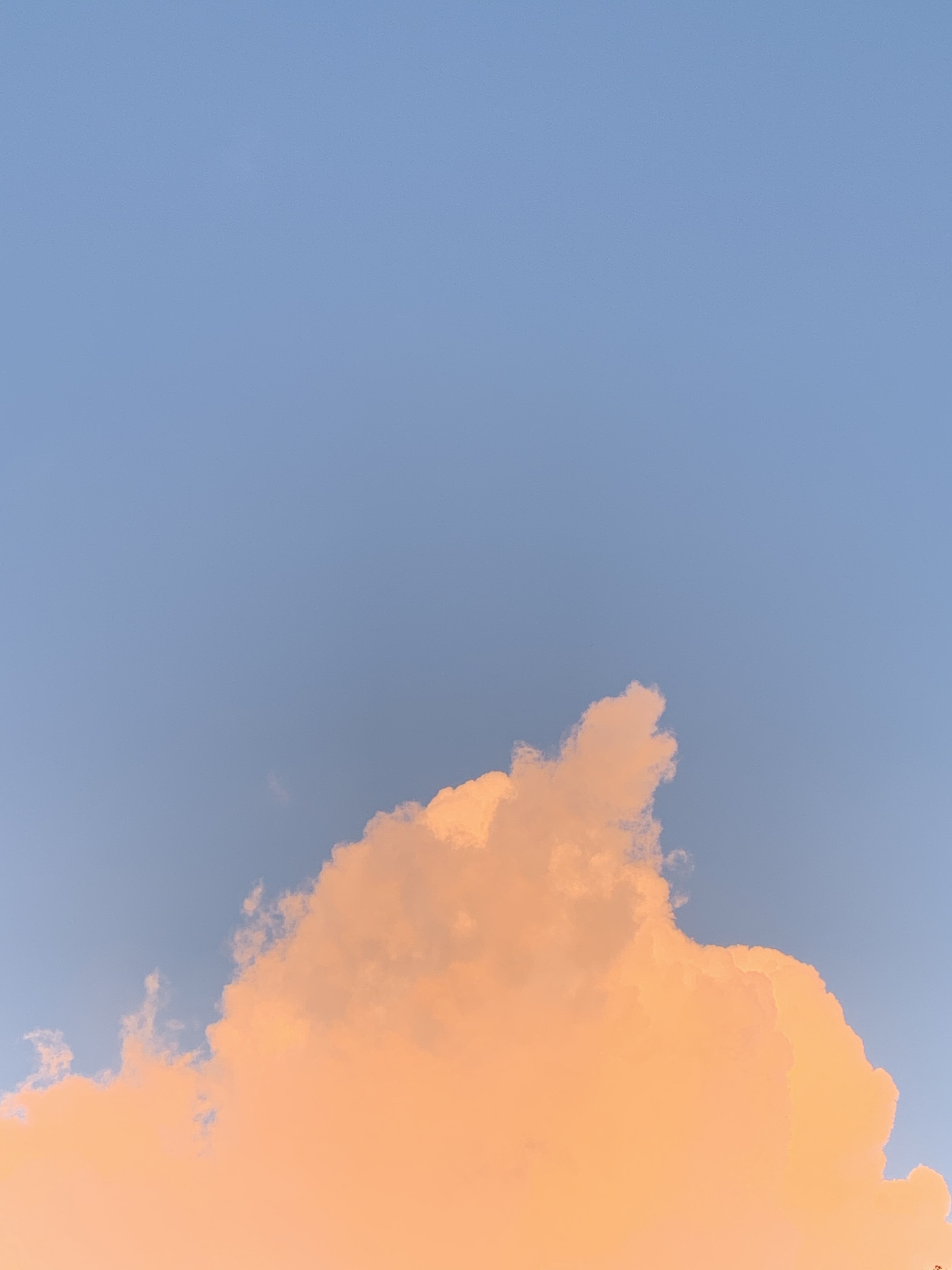 Sunset Orange . Digital photography . Iphone