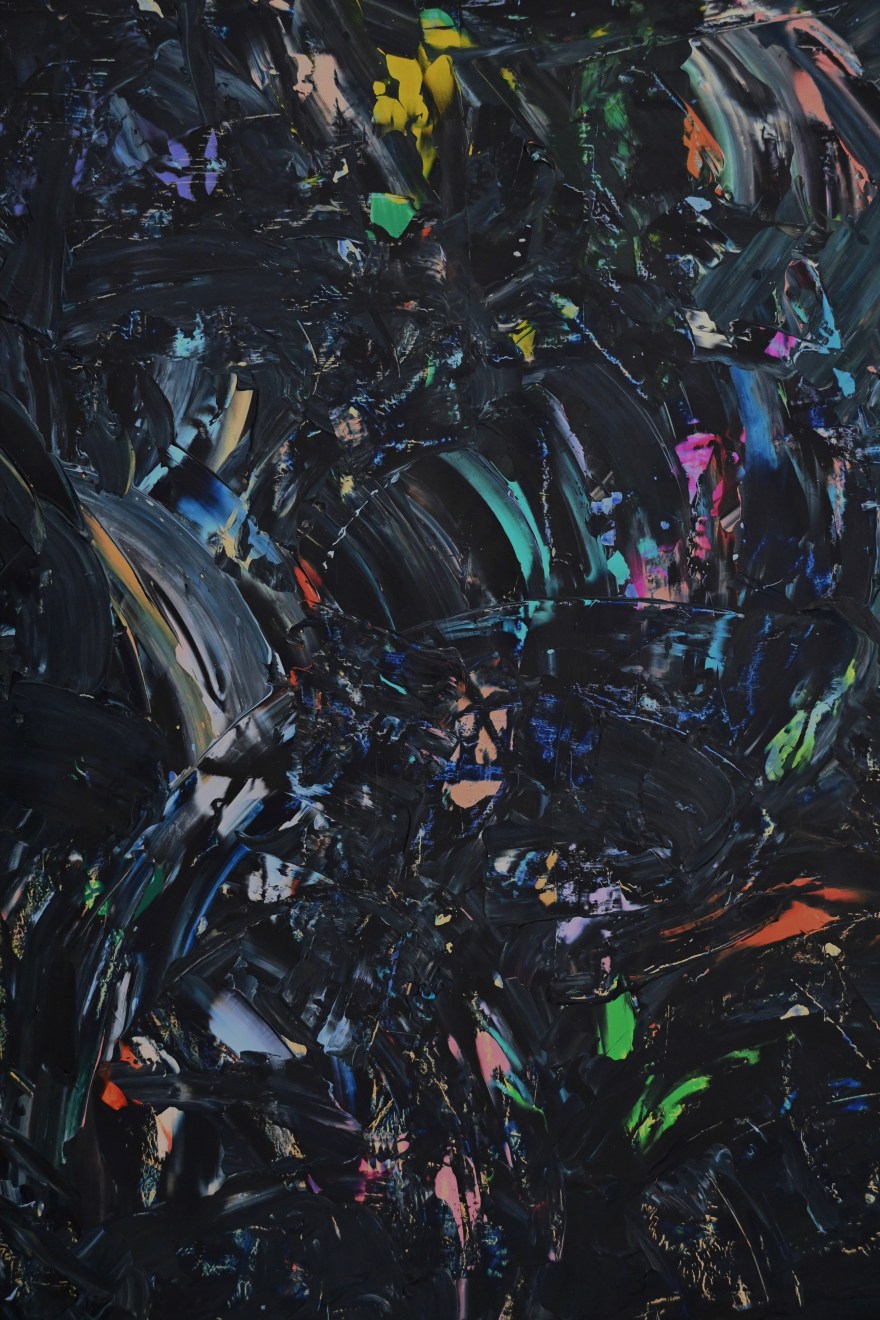 Abstract artwork acrylic