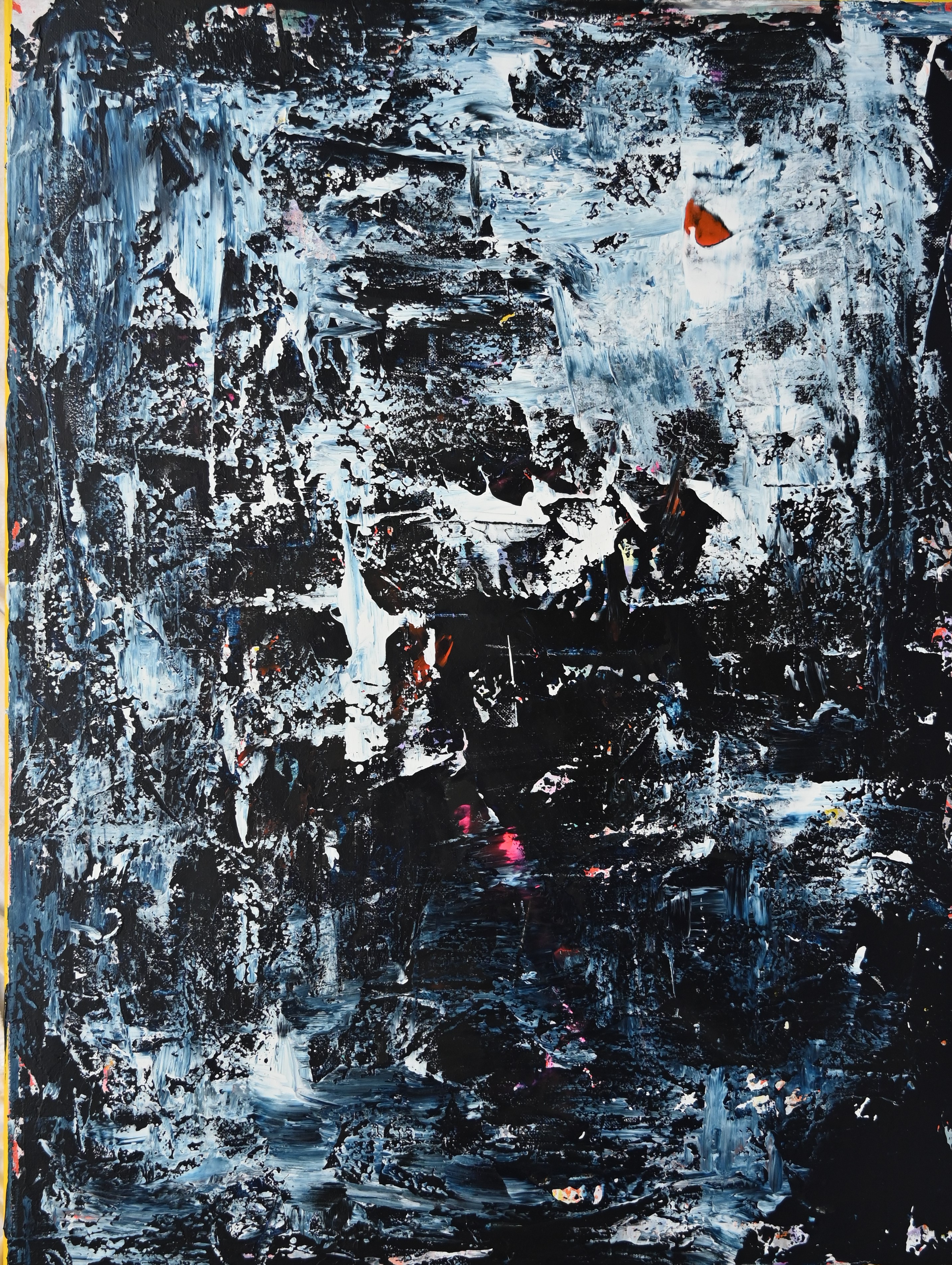 Abstract artwork acrylic