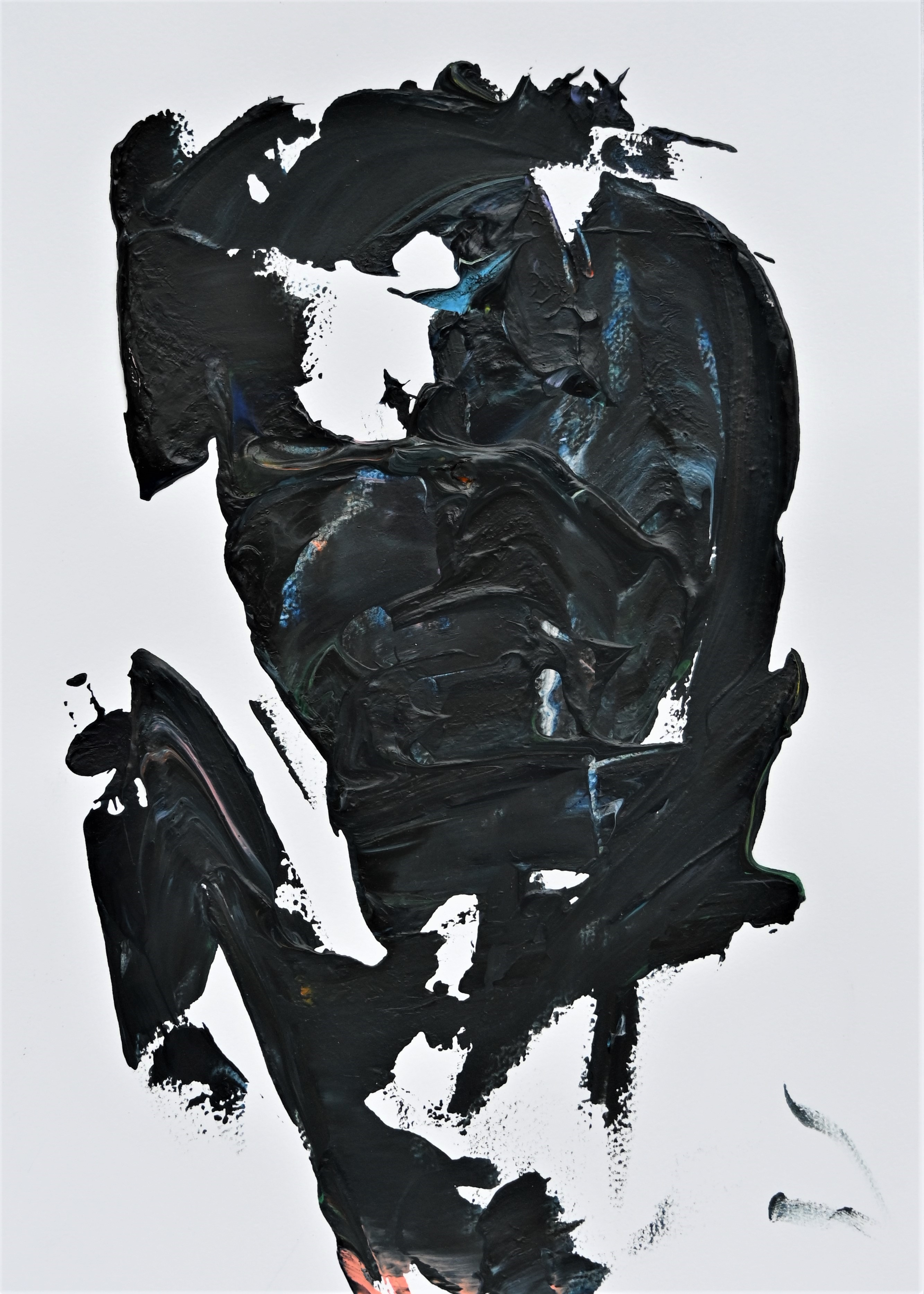 Abstract artwork acrylic