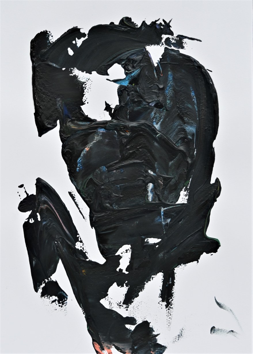 Abstract artwork acrylic