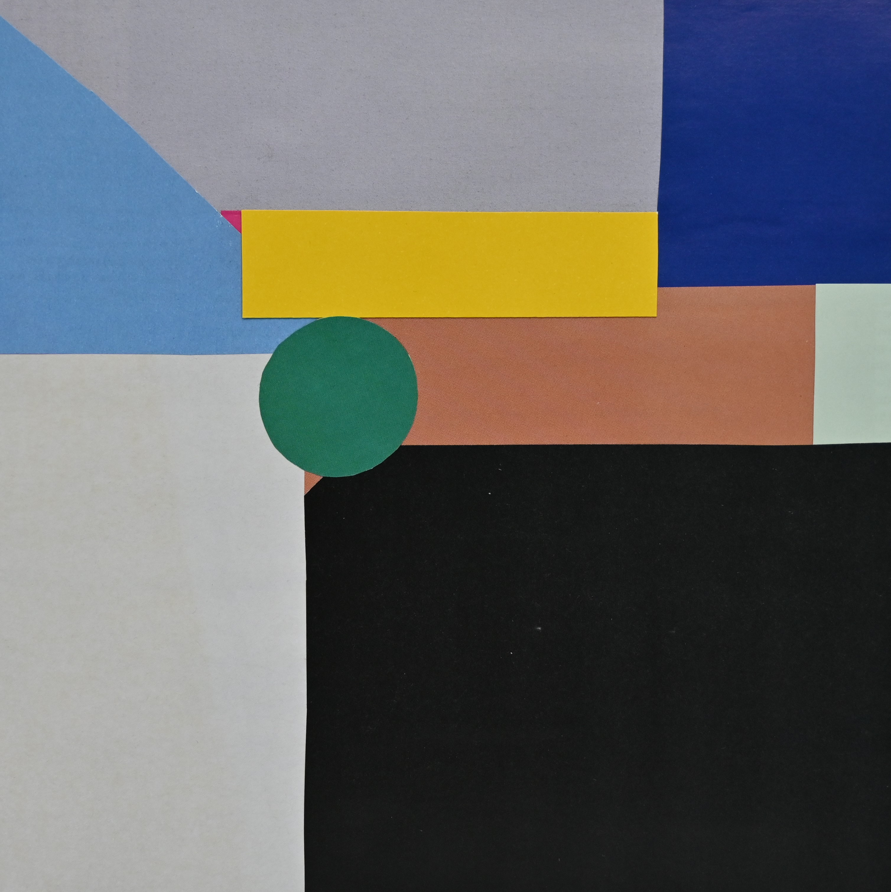 Abstract artwork colourful collage