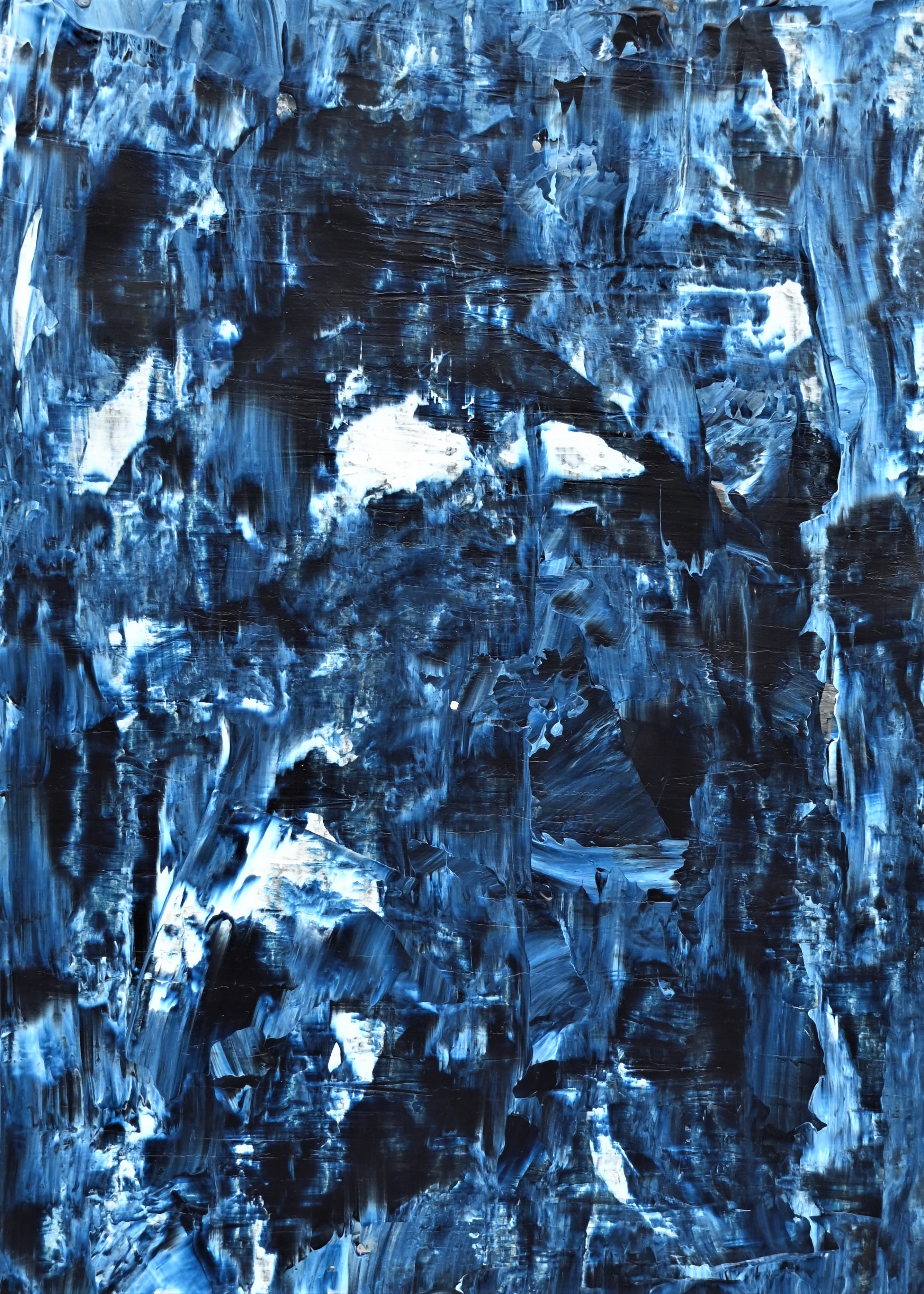 Abstract artwork acrylic