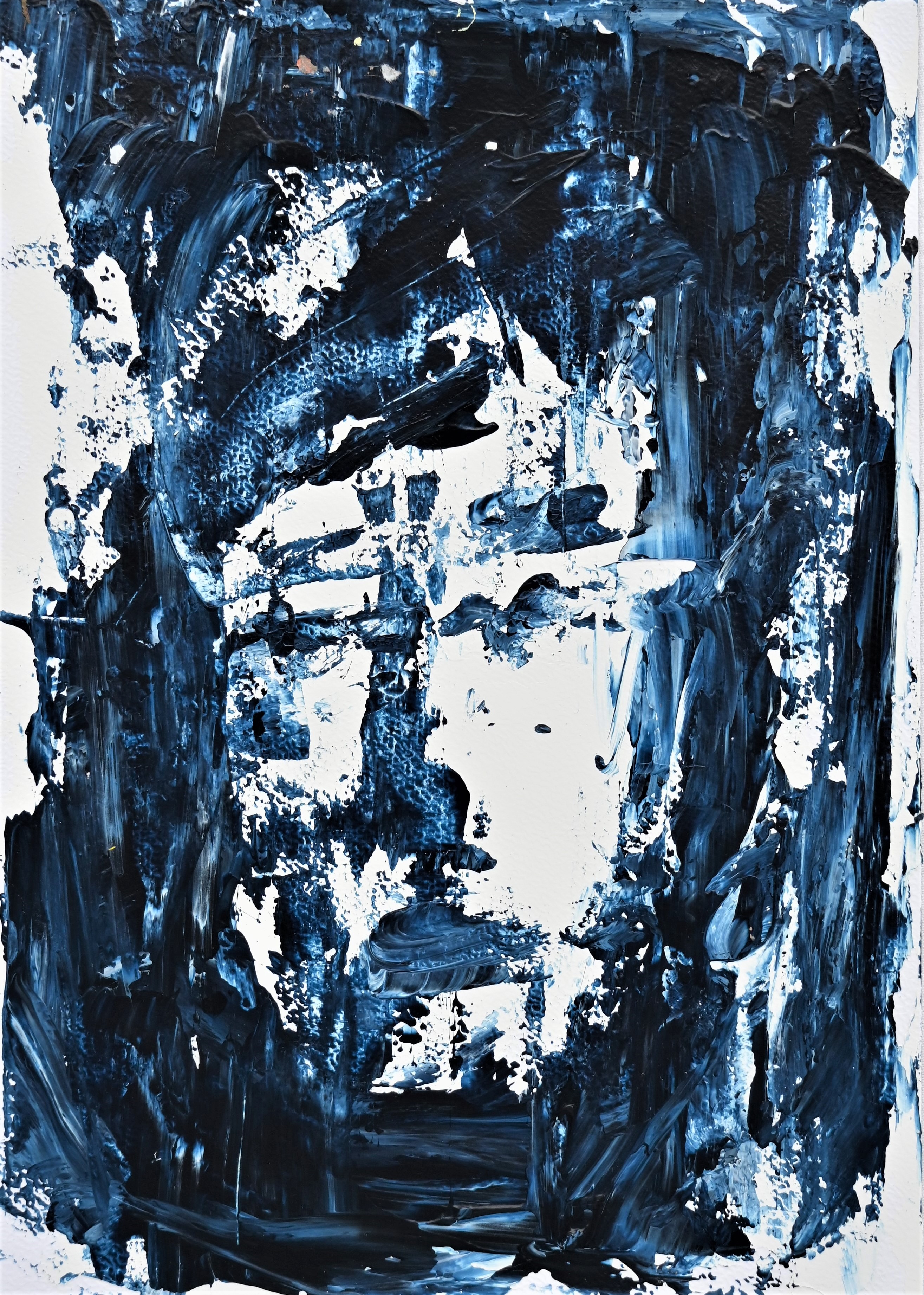 Abstract artwork acrylic