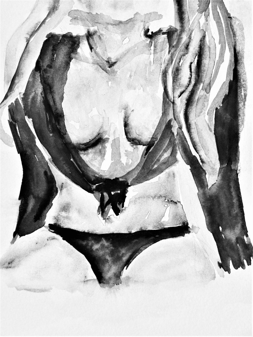 Abstract artwork watercolour