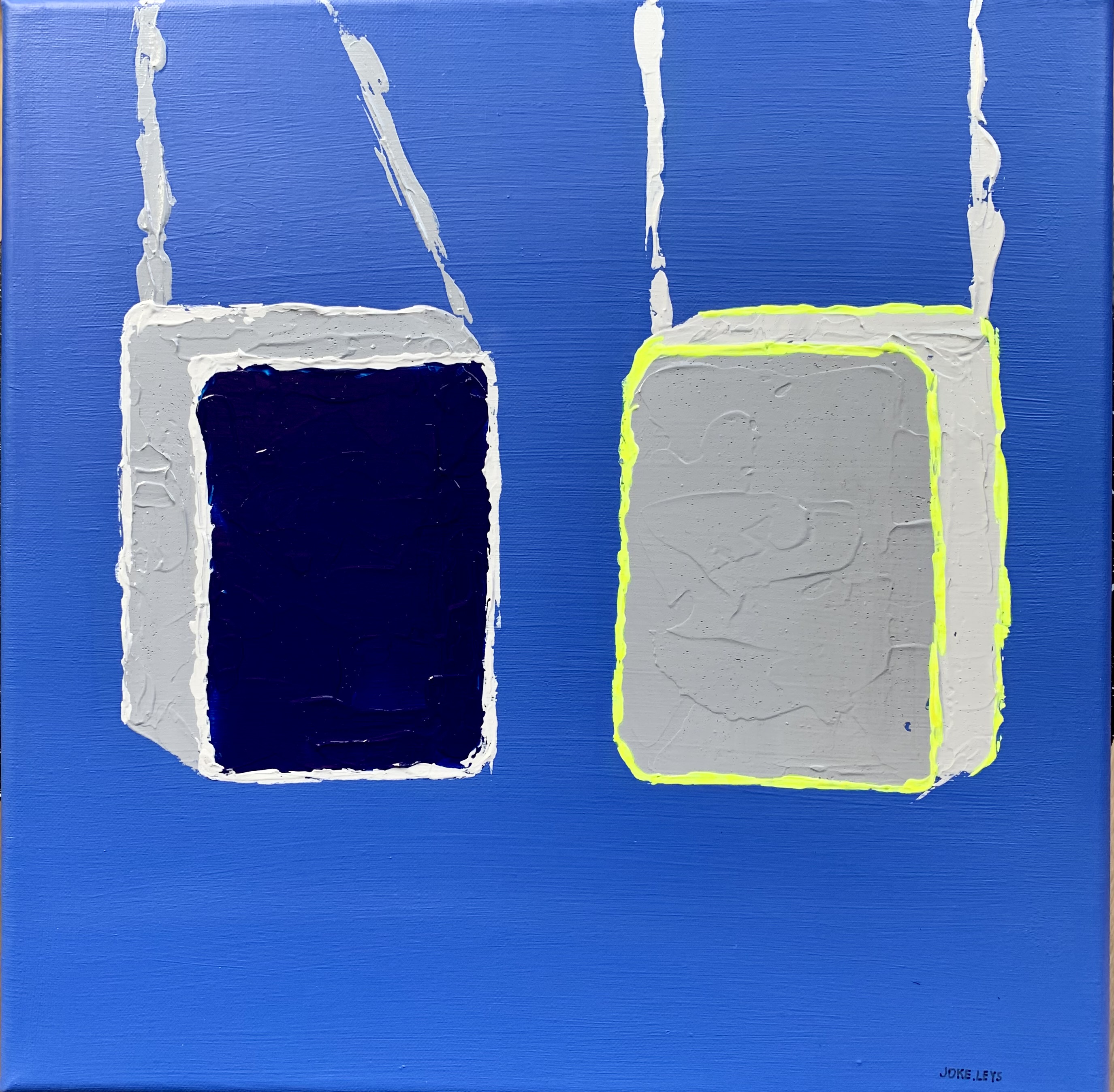 Abstract artwork acrylic